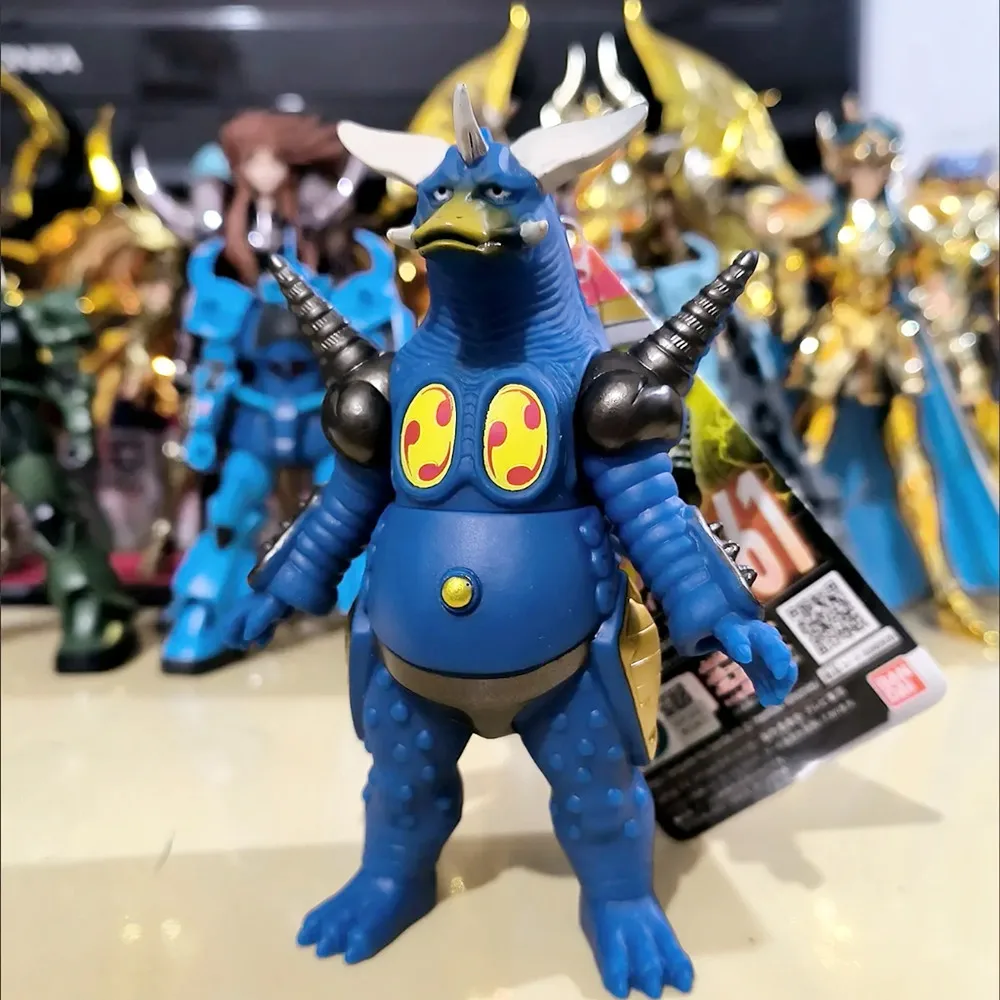 

Japanese Nuclear Waste Water Monster Ultraman Handmade Toys Bandai Genuine Barriguiler Doll Hand Made Toys Soft Glue Model Gift