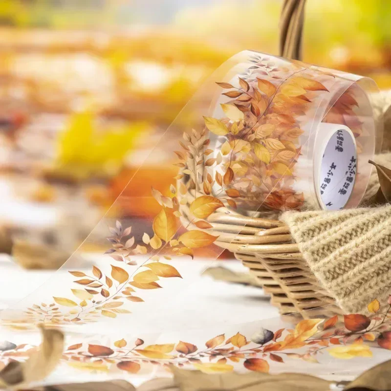 1 рулон клейкая лента для украшения веток Листьев акваландского плаща осенних