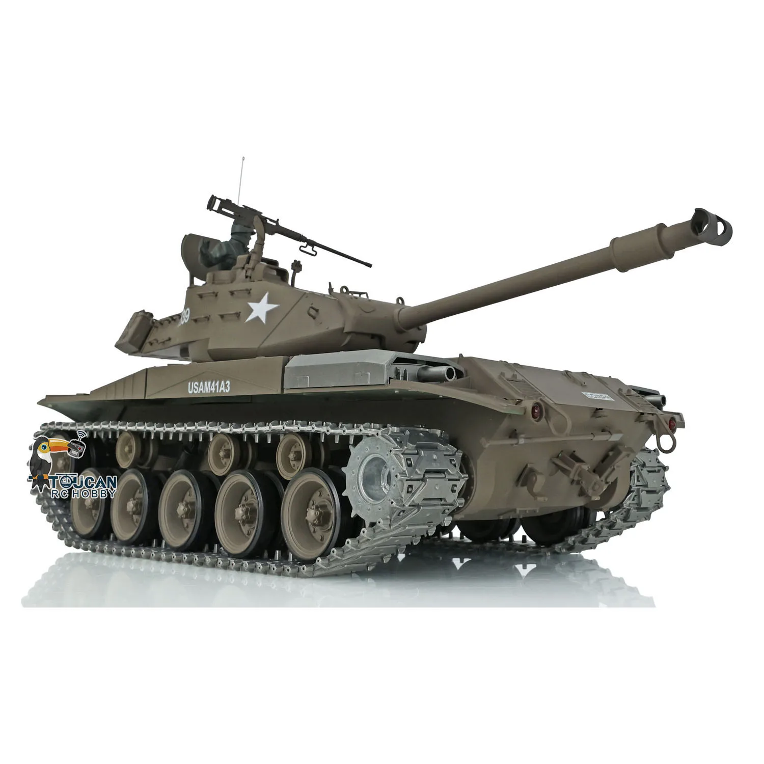 HENG LONG Масштаб 1/16 обновленный радиоуправляемый танк Walker Bulldog RTR 3839 с углом обзора 7.0