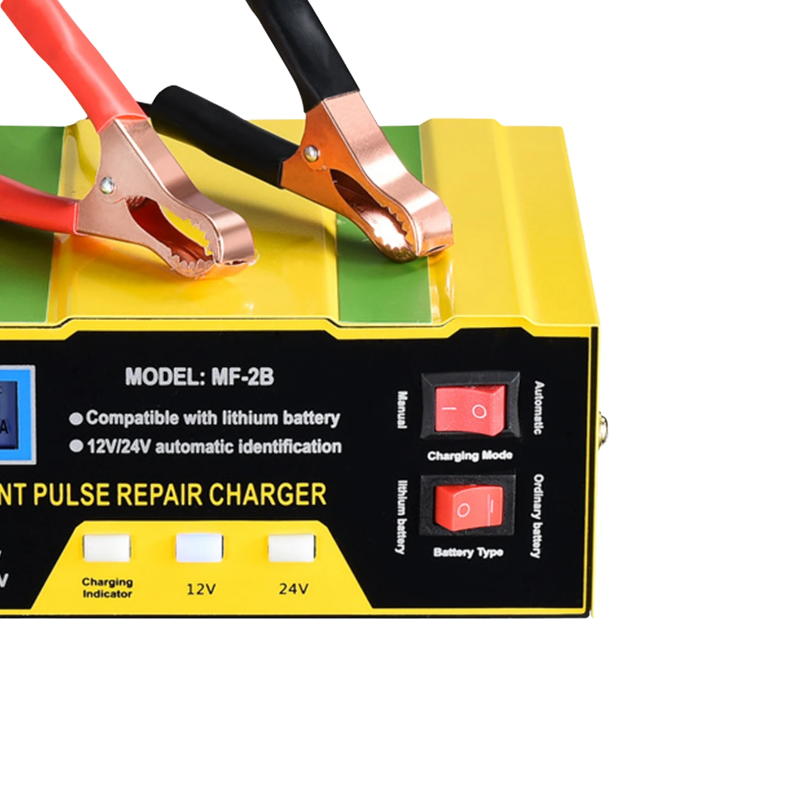 

10A 12 24V Smart Pulse Car Battery Charger Maintainer Automatic LCD Display