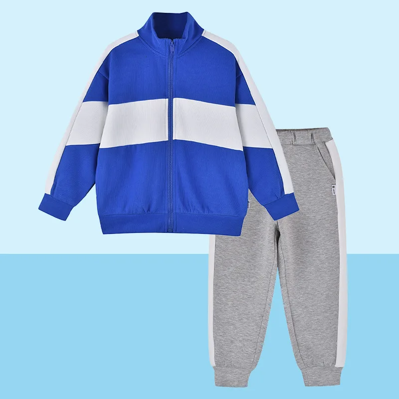 

2-14Y Kids Toddler Boy Clothes Set Black Long Sleeved Jacket+Camouflage Pants Teenager Children Baby Fashion Spring Outfit Suit