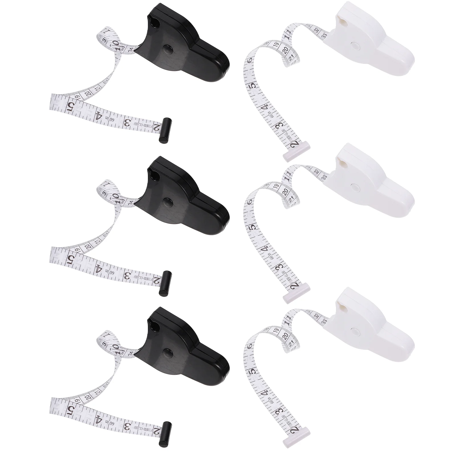 

Tape Measure Body Measuring Cloth Measurement Ruler Tailor Waist Tapes Metal Sewing Weight Pants Retractable Stitching Double