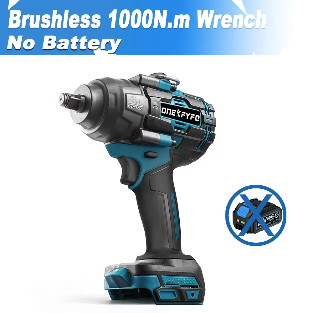 

Электрический ударный гайковерт ONEKFYFD 1000 Нм