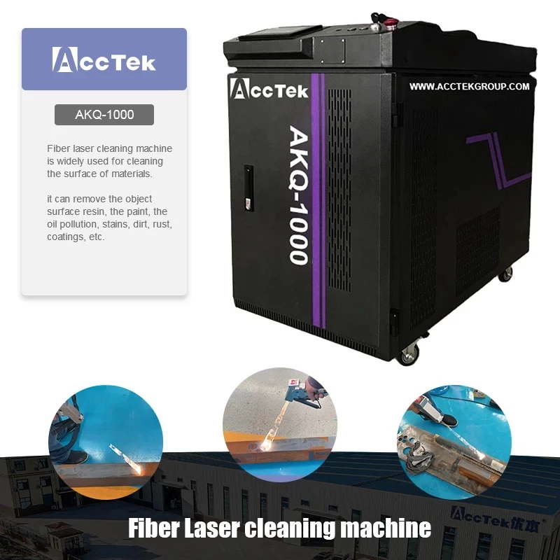

Sheet Metal Rust Removal Laser Cleaning Machine 1000W Handheld Laser Cleaning Machine
