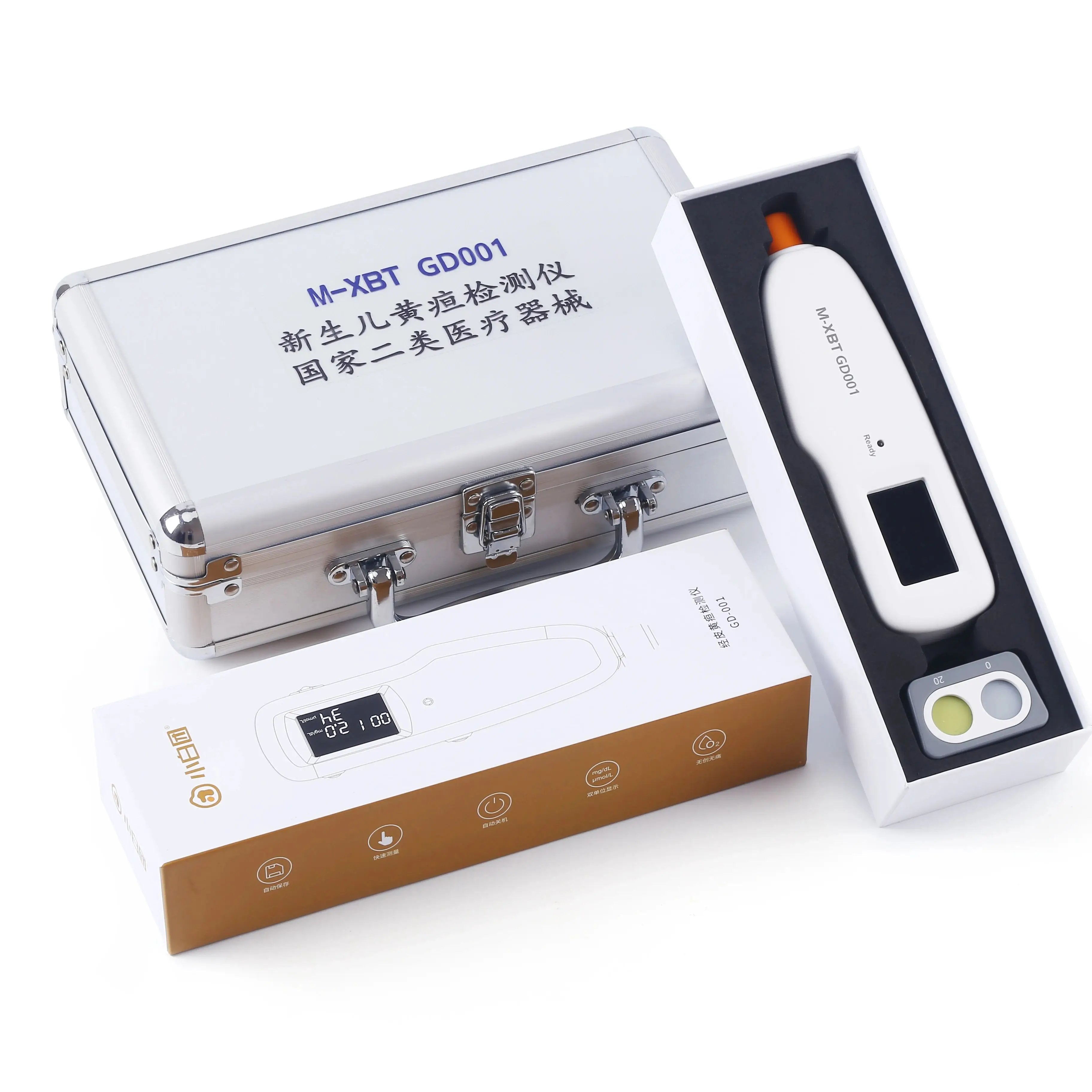 CE ISO Утвержденный Neonatal transskin Jaundice Detector для neonatal jaundice