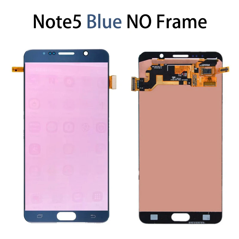 100% тестовый ЖК-дисплей для Samsung Note 5 N920F с сенсорным экраном дигитайзер в сборе