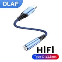 olaf usb type c to 3 5mm aux adapter usb c male to 3 5 jack female otg for huawei xiaomi samsung redmi above adapter adapter