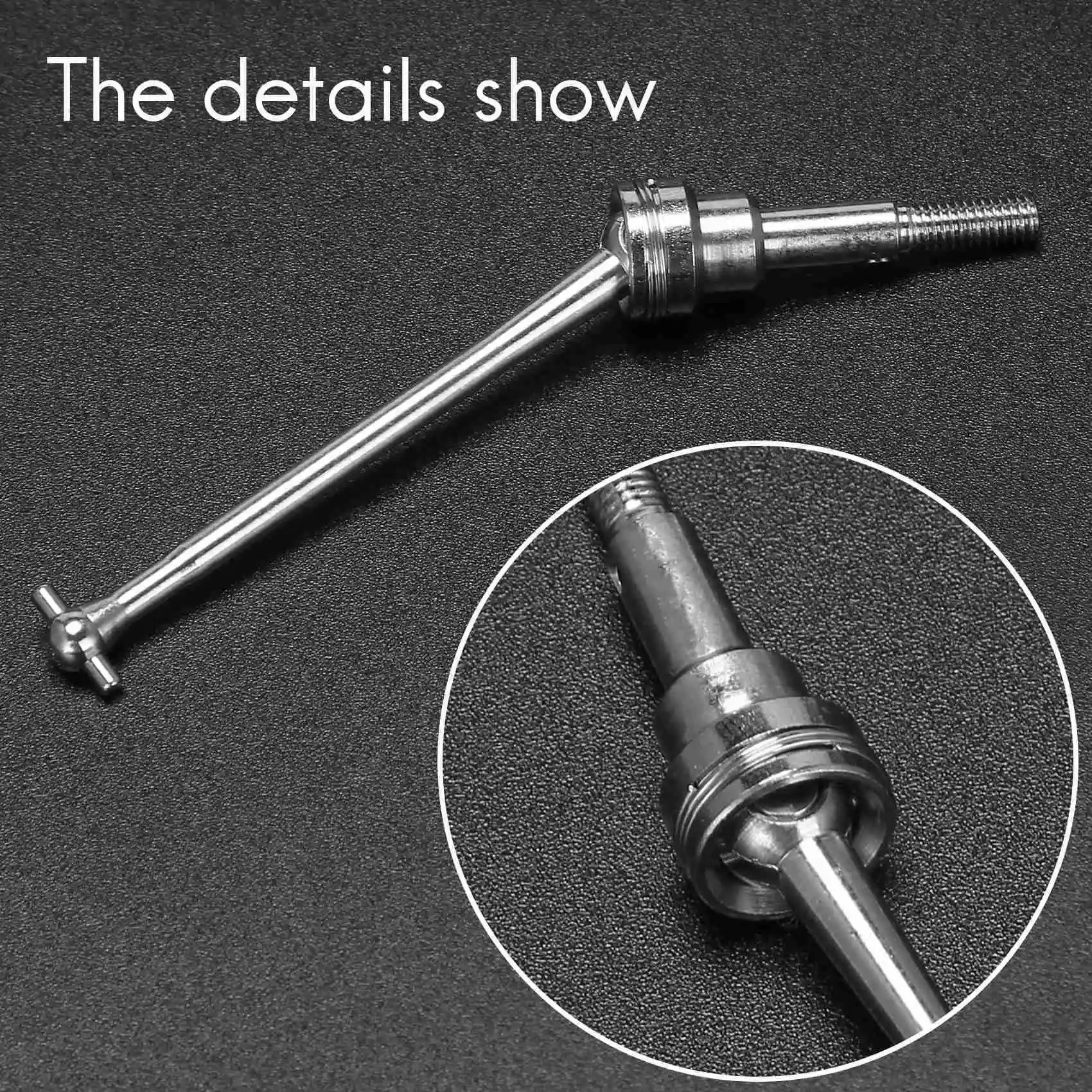 2 шт. металлический передний приводной вал CVD 0090 для WLtoys 12428 12423 1/12