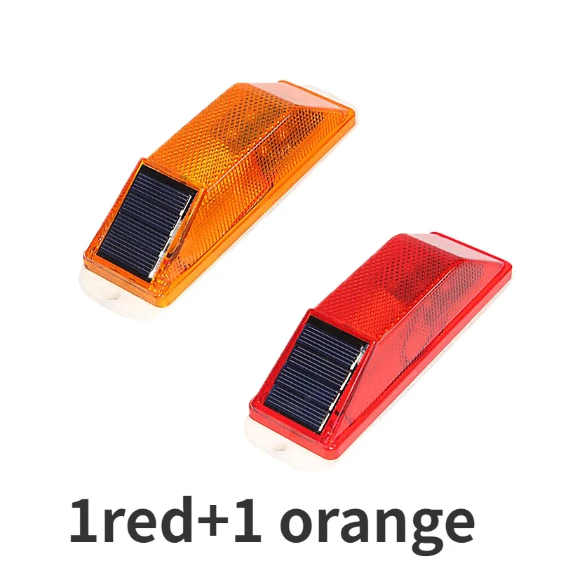 

2 шт. Предупреждающая светодиодная лампа, стробоскопическая солнечная лампа, солнечная сигнальная лампа, чип управления, мост, безопасный свет для ночного вождения, предупредительный светофор