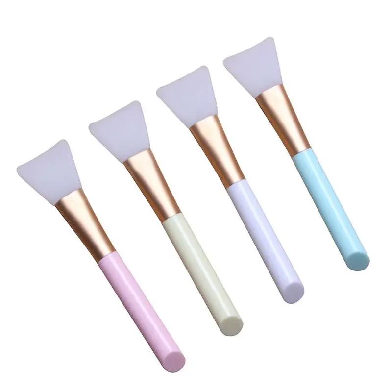 

Silicone Face Mask Brush Soft Silicone Facial Mud Applicator Hairless Body Lotion Butter Mixing DIY Makeup Beauty Tool D0UE