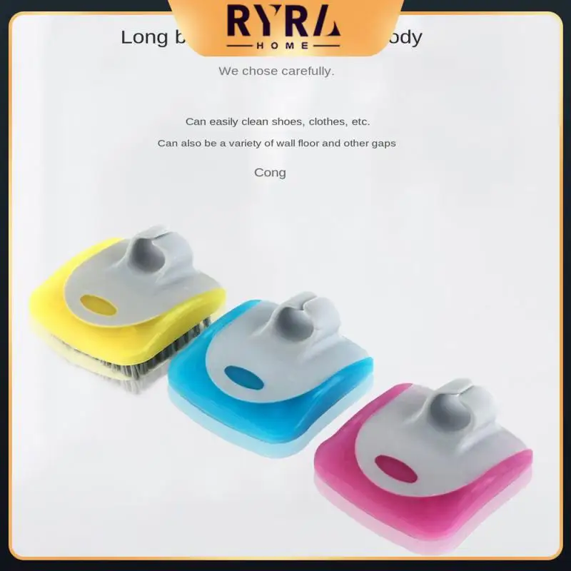 

Blue Yellow Pink Cleaning Set Decontamination Fast Foaming Kitchen Cleaning Supplies Easy To Wash Large Area Brush Pp Tpr 1pcs