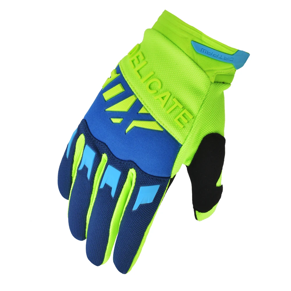 Велосипедные перчатки MX изящные из лисы Мотокросс эндуро для езды по бездорожью