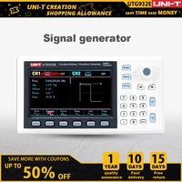 uni t utg932e utg962e functionarbitrary waveform generator 1%ce%bchz dds support frequency sweep output gerador de audio 3060mhz