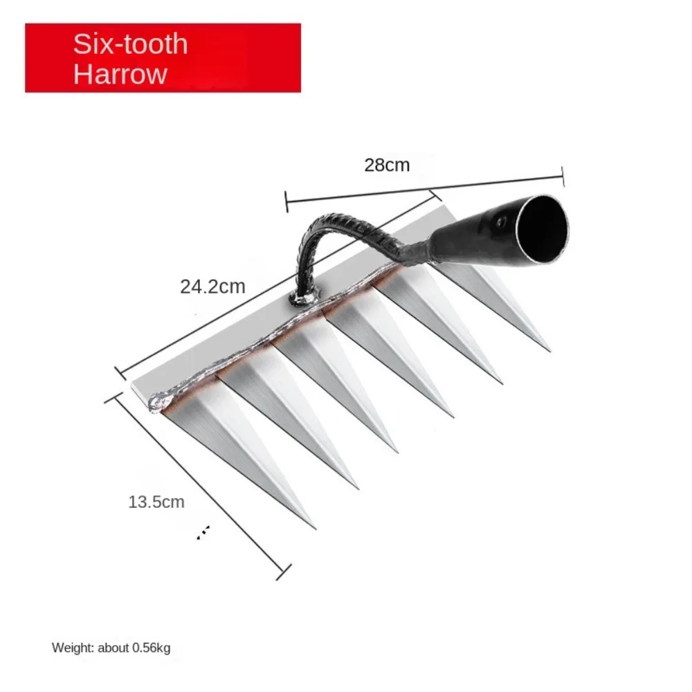 4/5/6/7 зубьев инструмент для прополки стальной коготь марганцевая сталь кованый