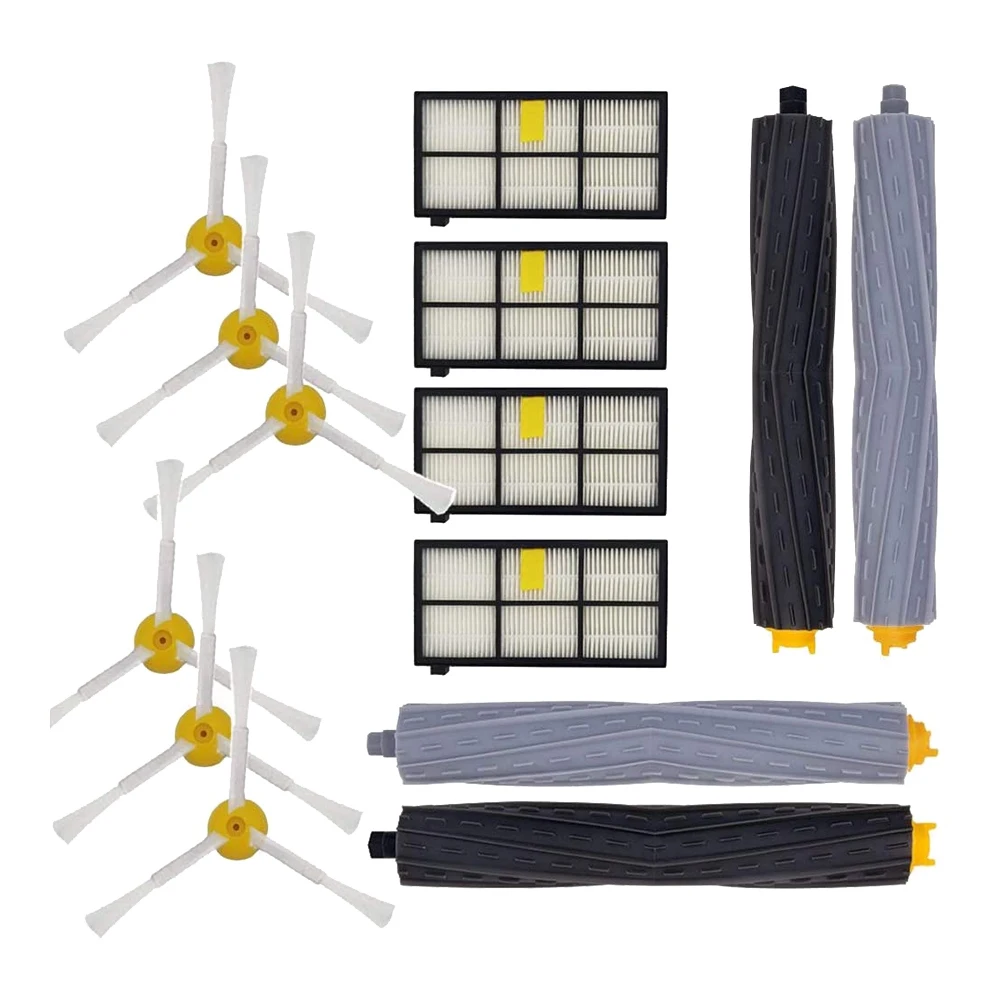 

Replenishment Accessory Kit for IRobot Roomba 800 900 980 Series,Replacement Parts Brush & Filters for Vacuum Cleaner