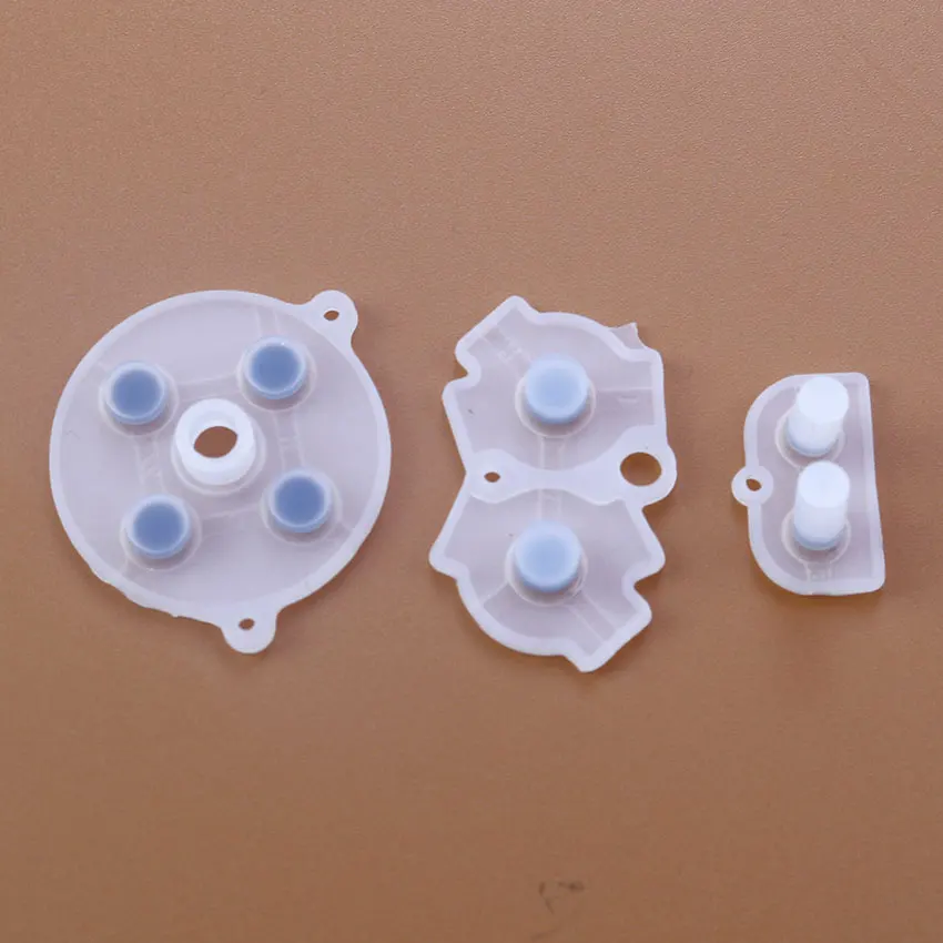 Фото JCD высококачественные резиновый проводящий кнопки для Gameboy Advance GBA Silicone AB D-pad Start Select, замена подкладок для клавиатуры №2