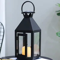 nordic christmas candles table iron metal hanging black lot scented candels crystal vasesacao para casa dinning scented candels