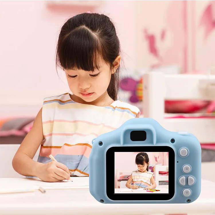 Купи X2 Mini Children Camera Toys Kids Camera Digital Video Camera Best Gift for Kids за 1,517 рублей в магазине AliExpress