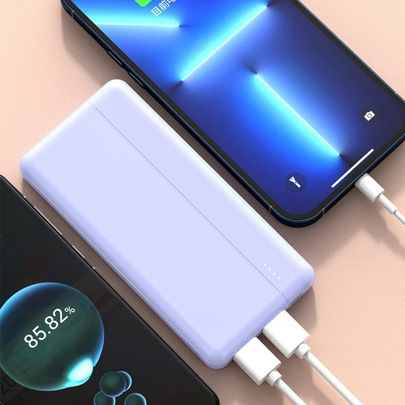 Фото OnePlus 100000 мАч Power Bank Большая емкость Быстрая зарядка Ультратонкий портативный внешний аккумулятор с цифровым дисплеем для Huawei iPhone Новый №4