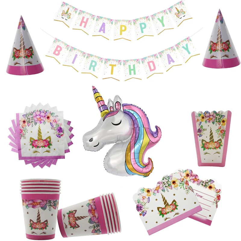 Радужные гелиевые шары в виде единорога 1 комплект 32 дюйма цифровые