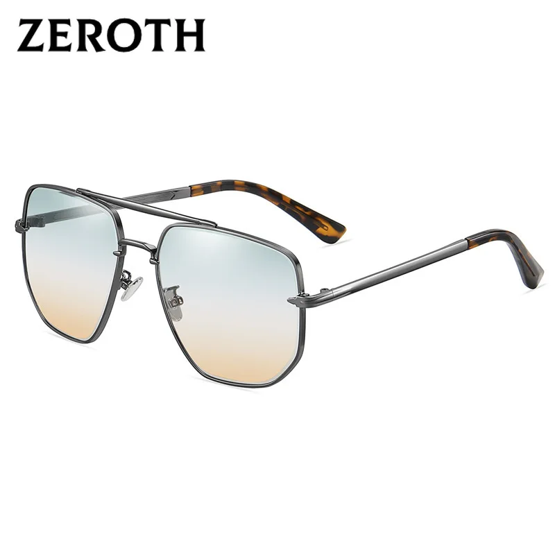 

Fashion Pilot Polarized Sunglasses Women Double Bean Sunglass Vintage Sun Glass Men Luxury Design Eyewear UV400 Gradient Shades