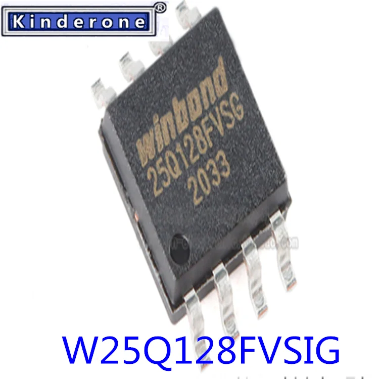 

1PCS W25Q128FVSG W25Q128FVSIG W25Q128FVSIQ W25Q128JWSIQ W25Q128FWSIG SOIC-8 3V 128M-bit 16MB flash memory chip SOP-8 IC 100% New