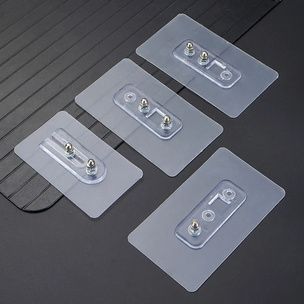 Наклейка на винт с двойным отверстием без перфорации настенная вешалка для