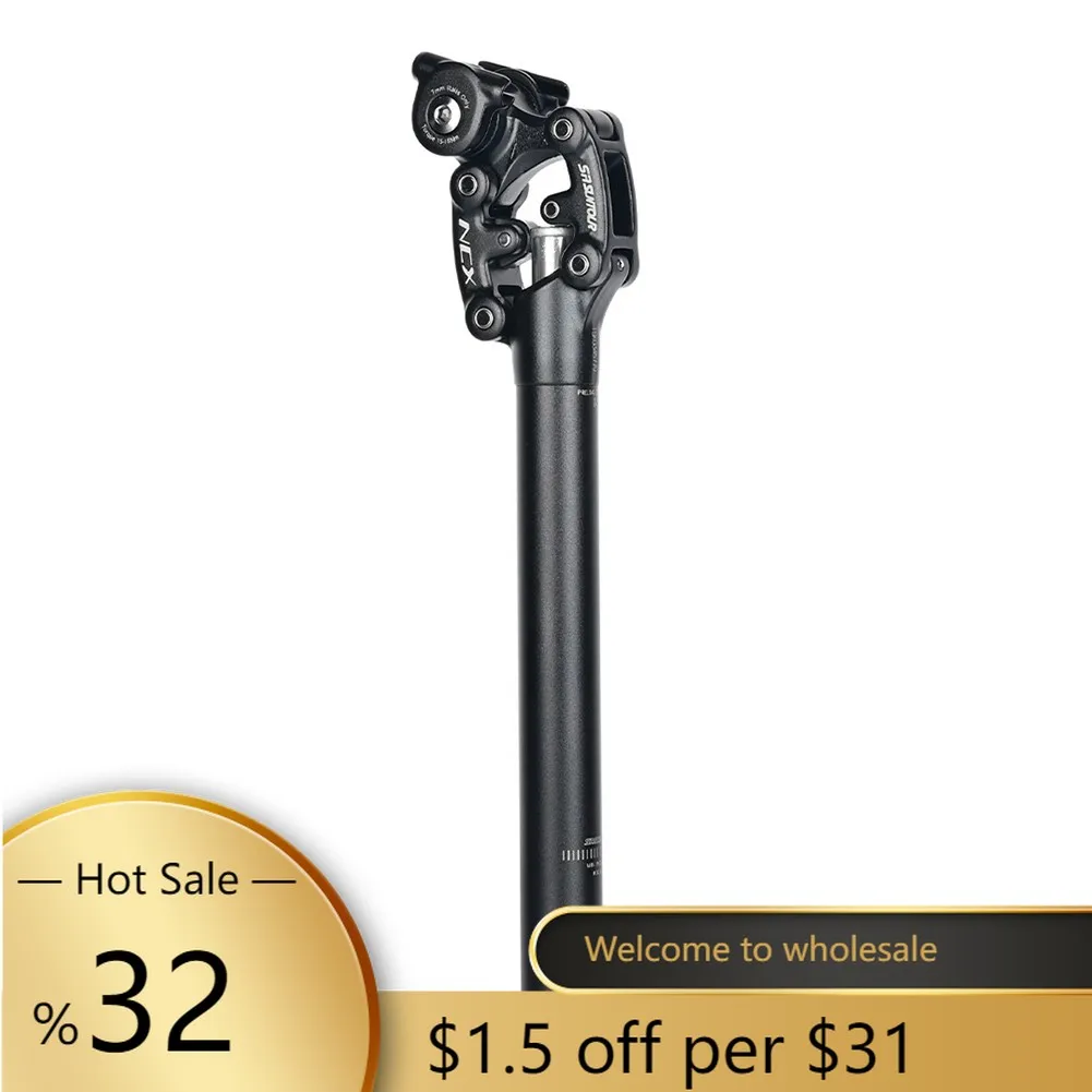 

Suntour NCX Bicycle Seat Tube MTB Road Bike Suspension Travel Seatpost 350mm Bicycle Suspension Cycling Parts 27.2-31.6mm