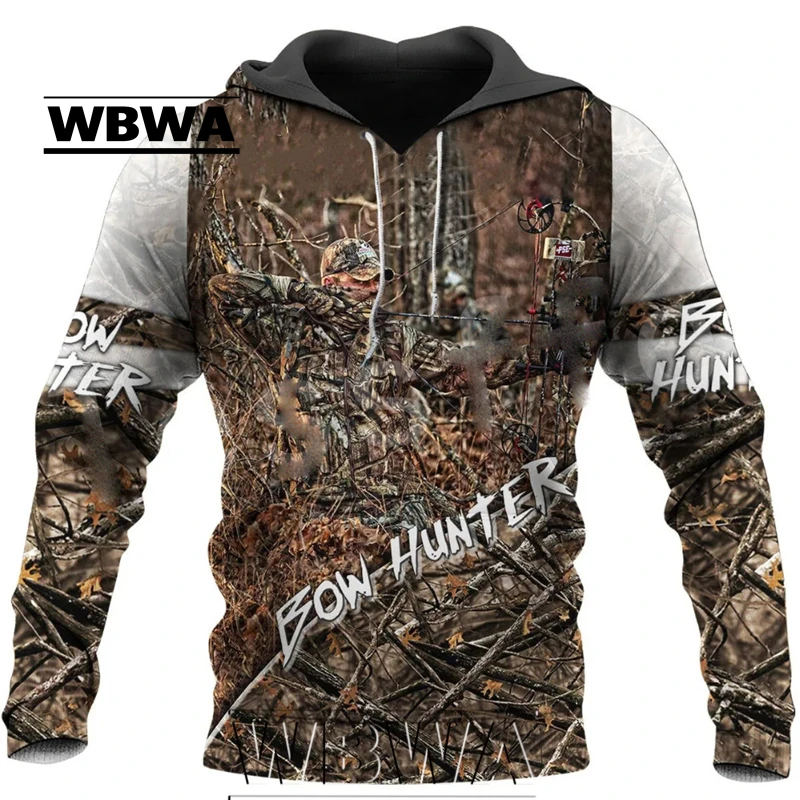 

WBWA Hunting Deer Reaper Bow Hunter Camo NewFashion Tracksuit Casual 3DPrint Zipper/Hoodies/Sweatshirts/Jacket A-20