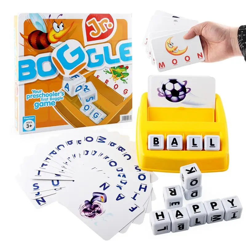 

Learn Words In English Word Dice Games Word Game Toy For Children Early Education Birthday Gift For Boys