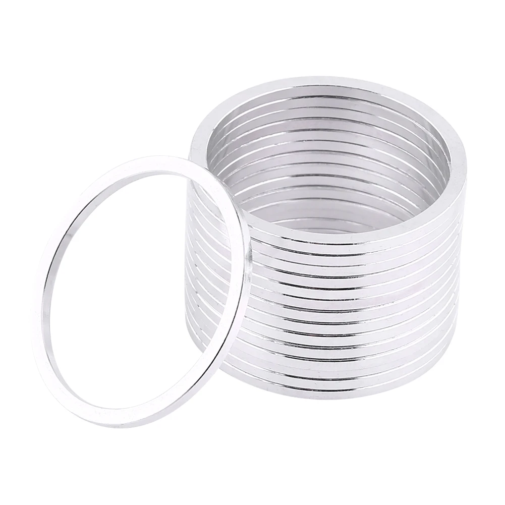 

15 x Lightweight Aluminium BB Flywheel Spacer Hub Bottom Bracket Axle Washer Bottom Bracket Washer