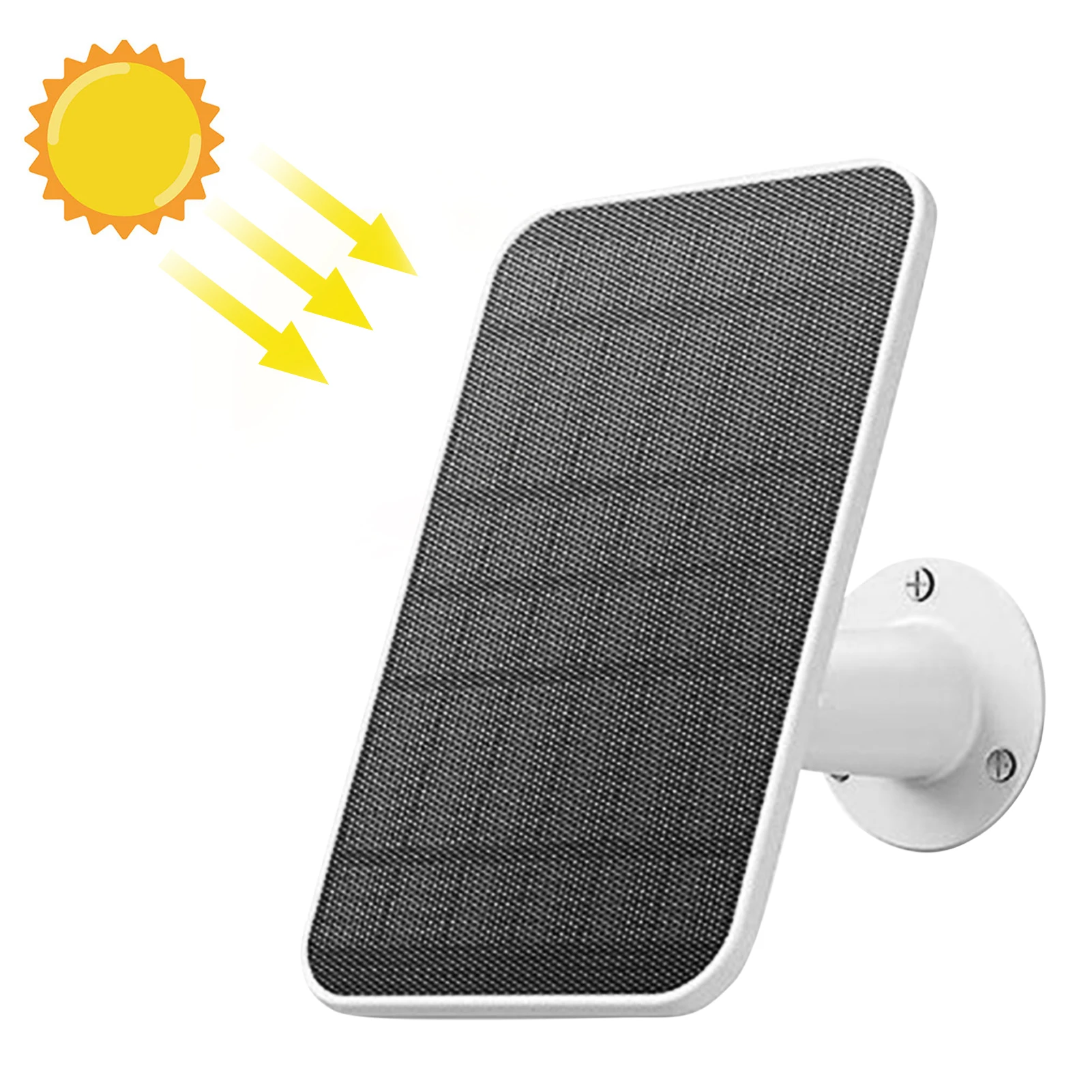 

Solar Panel Power Supply IP65 Waterproof Solar Panel Reliable Non-Stop Charging For Home Security Outdoor Rechargeable Battery