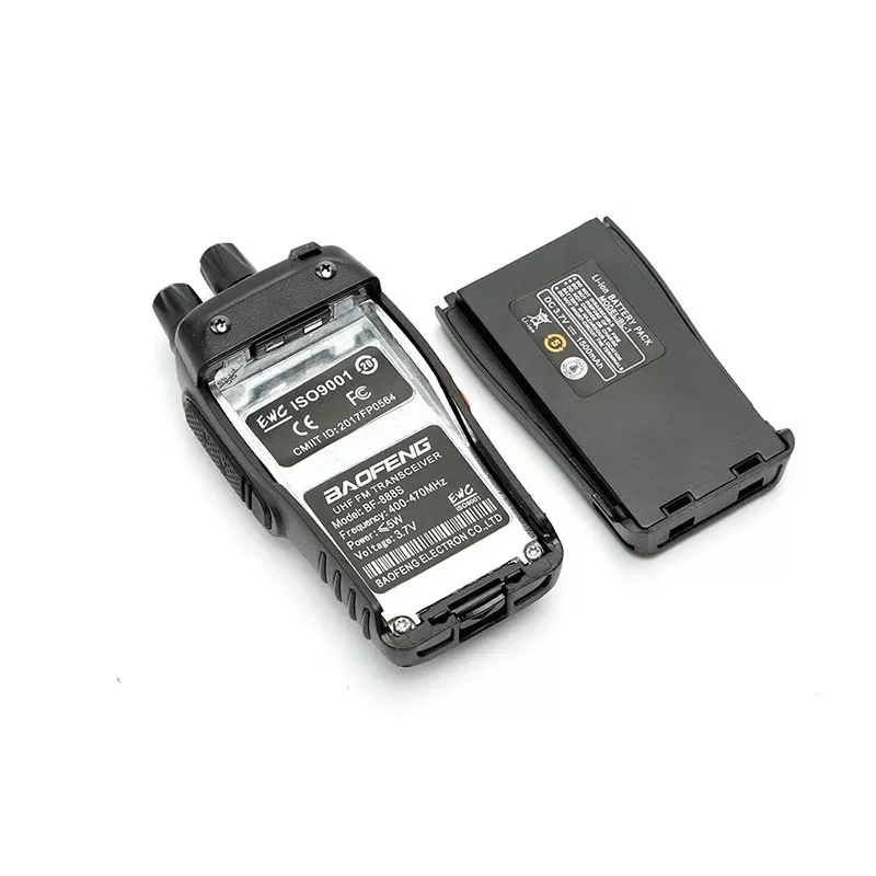 2Pcs/Lot Baofeng Walkie Talkie BF-888S Two Way Radio Set Long Range UHF 400-470MHz Two Way Radios bf 888s 5km Transceiver