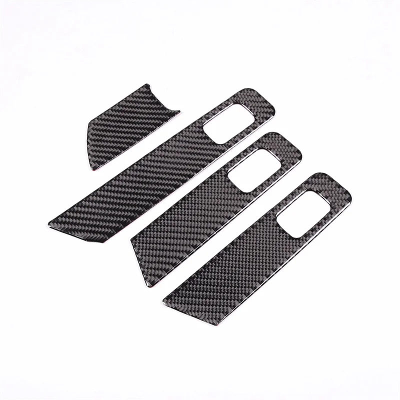 Для Mercedes-Benz C-Class W206 C200 C260 2022 углеродное волокно переключатель подъема окна