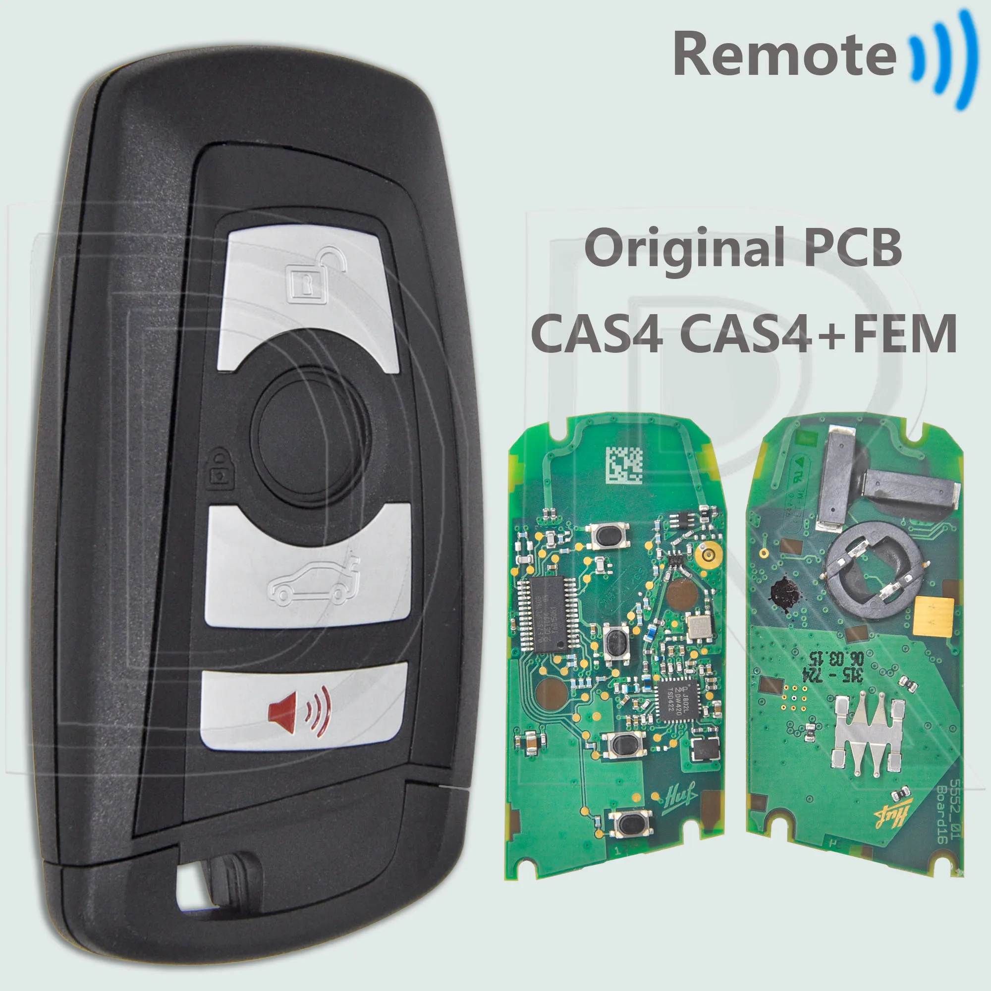 

DR ID49 PCF7953P PCF7945P 315/433,9/868 МГц CAS4 CAS4+ FEM оригинальный бесконтактный автомобильный дистанционный ключ с печатной платой для BMW 1 3 5 7 F шасси X3 X5