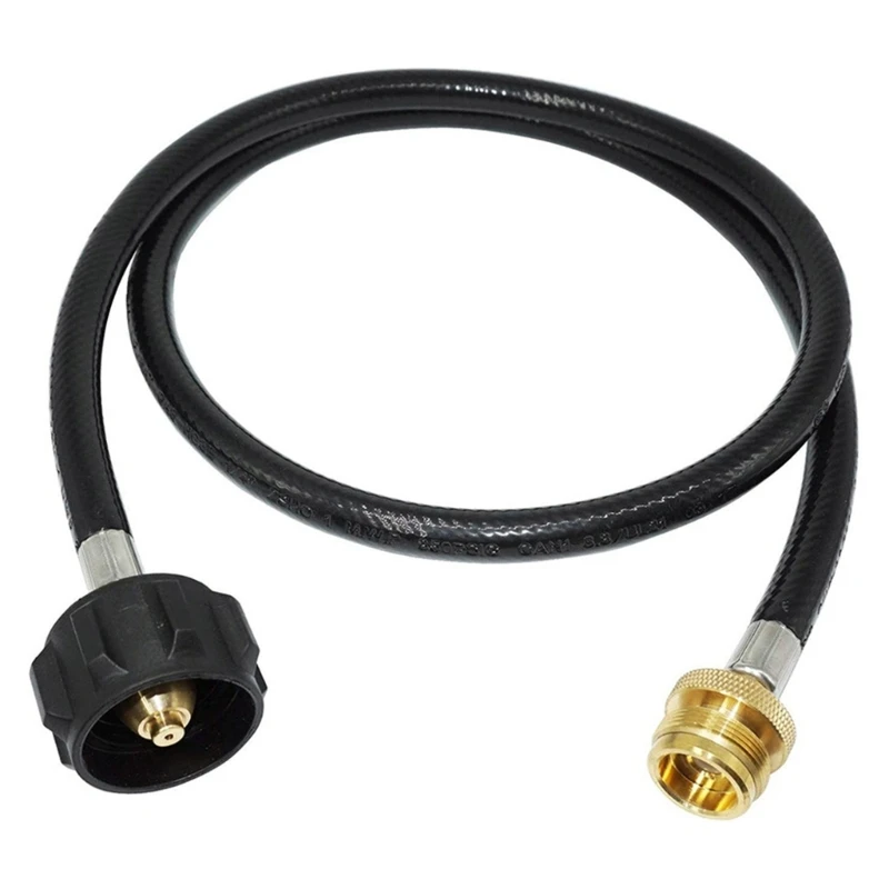 

Brass Propane Refill Adapter Stove Flat Gas Hose Gas Pipe for Picnic