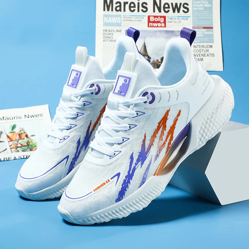 Couple Sneakers lace up fashion mesh Sports Shoes Comfortable Running Shoes Outdoor Men Athletic Shoes for men sneakers