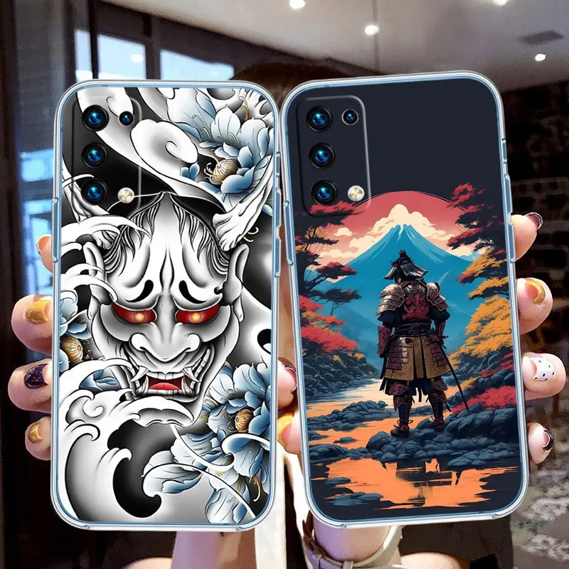 Японская Маска самурая DT77 для Moto One Zoom Vision Macro Action Hyper Fusion G8 G9 G10 G20 Plus Play Power Pro