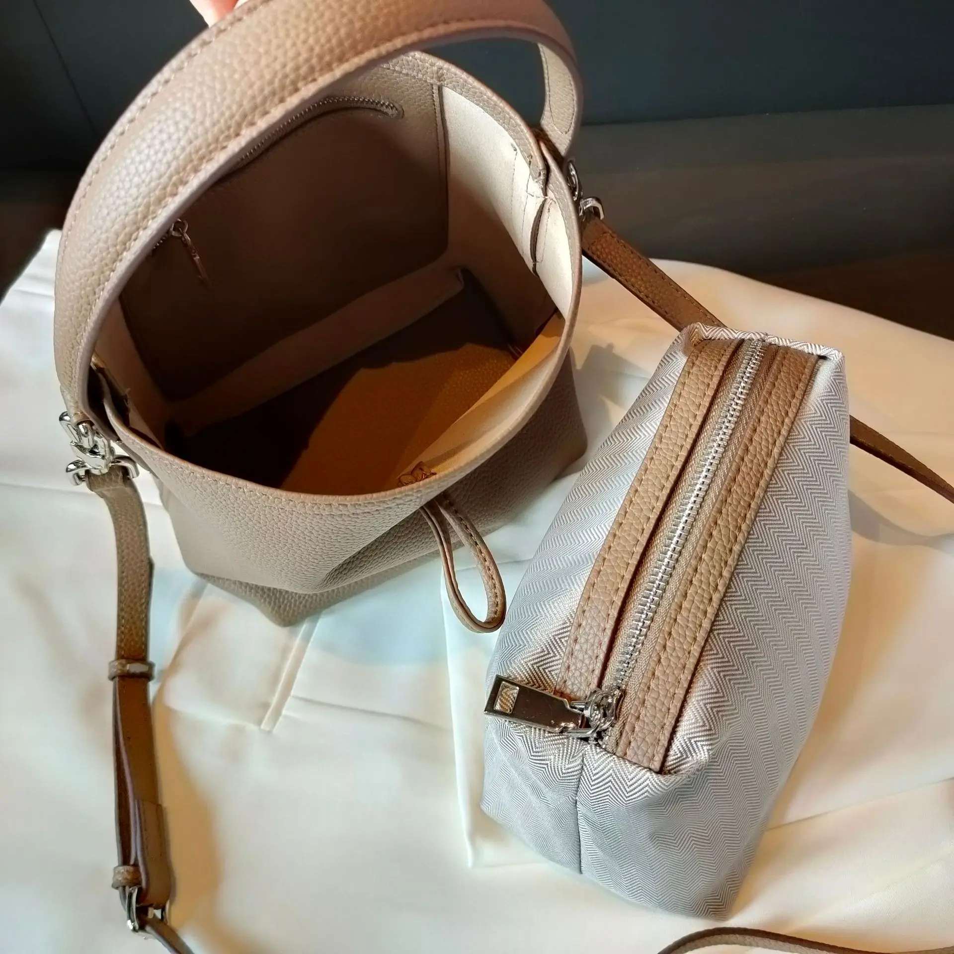 Роскошные женские сумочки Jamhoo мягкая женская сумка-мешок с металлическими