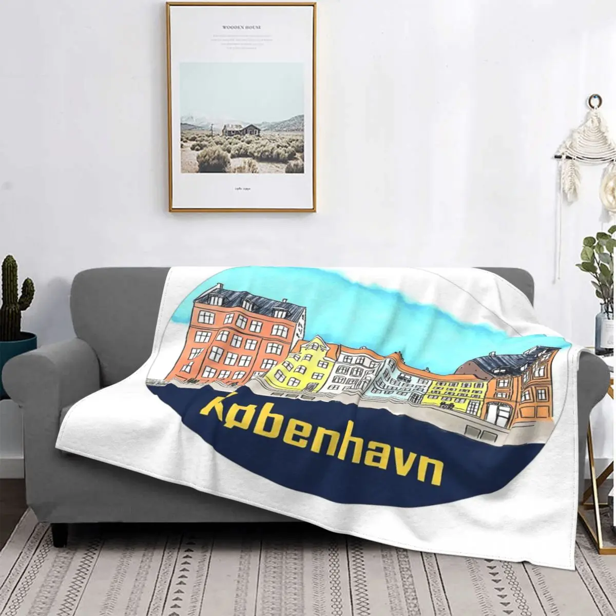 

Manta con capucha para cama, cobertor de lino a cuadros para sofá, 1 manta