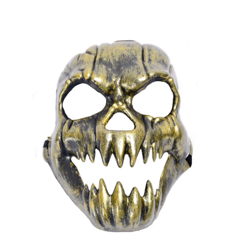 

Costume Creepy Full Party Masquerade Costume Accessories Golden