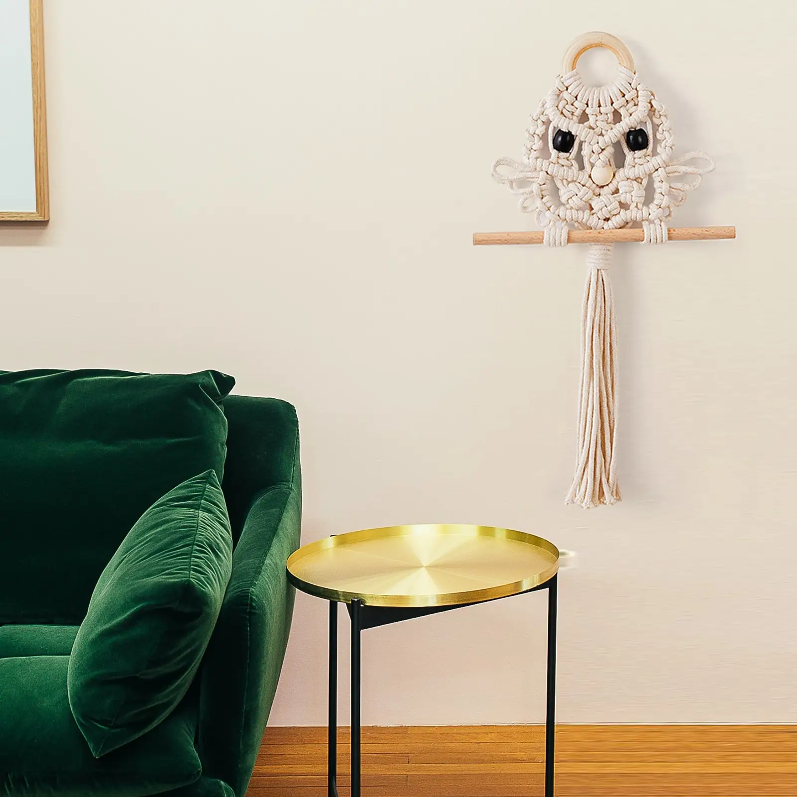 

Owls Dream Catchers Cotton Macrame Wall Hanging Handmade Macrame Wall Art Decor Dreamcatcher Boho Home Decoration Kid Room Decor