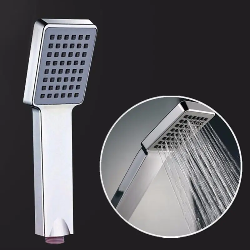 

1pc Pressurized Water Saving Shower Head ABS Bathroom Hand Shower Water Booster Showerhead Bathroom Accessories