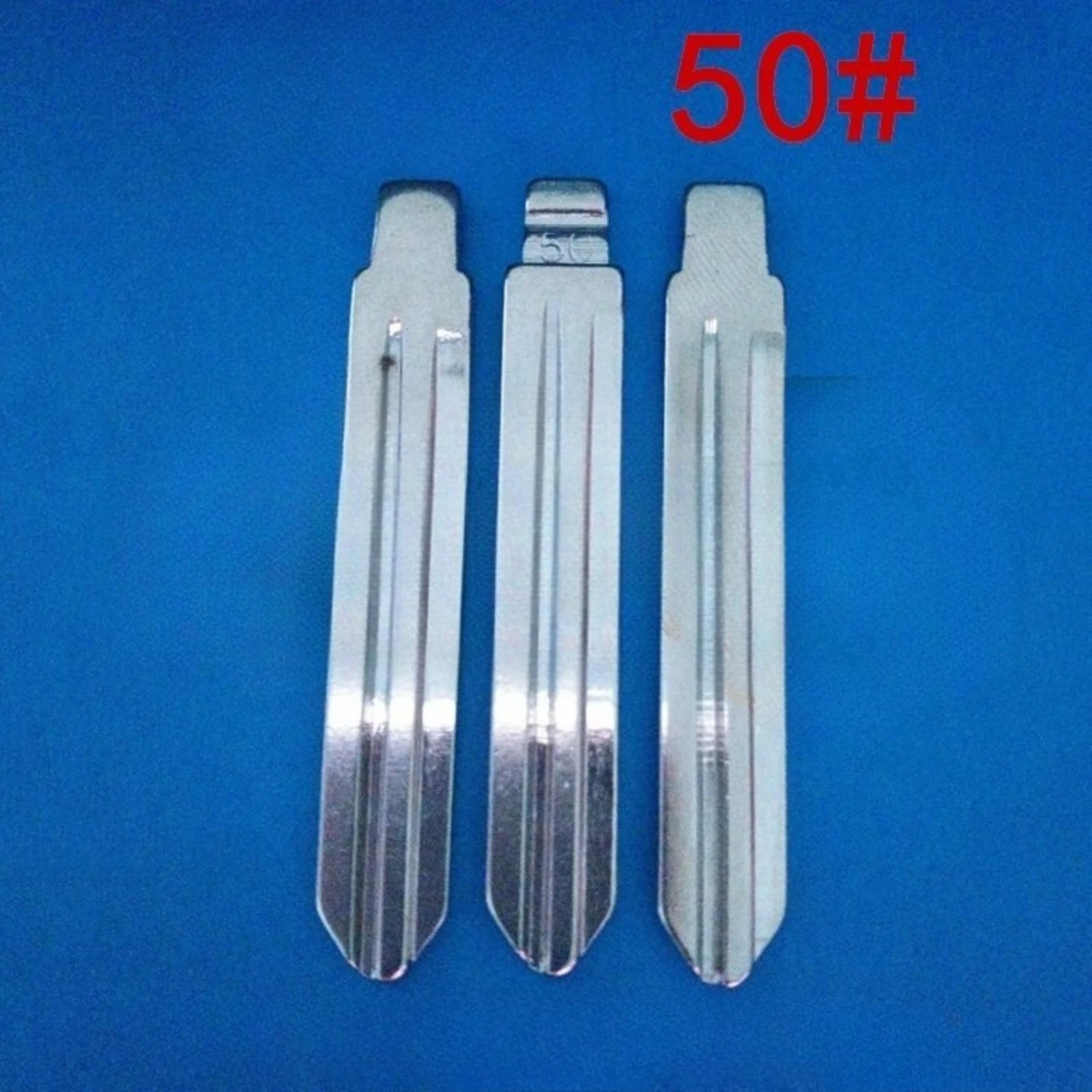 

10шт 50 # HYN14 Необрезанный металлический ключ с лезвием, пульты дистанционного управления, заготовка для автомобильного ключа для Hyundai ACCENT ELANTRA Kia для KD keydiy xhorse VVDI