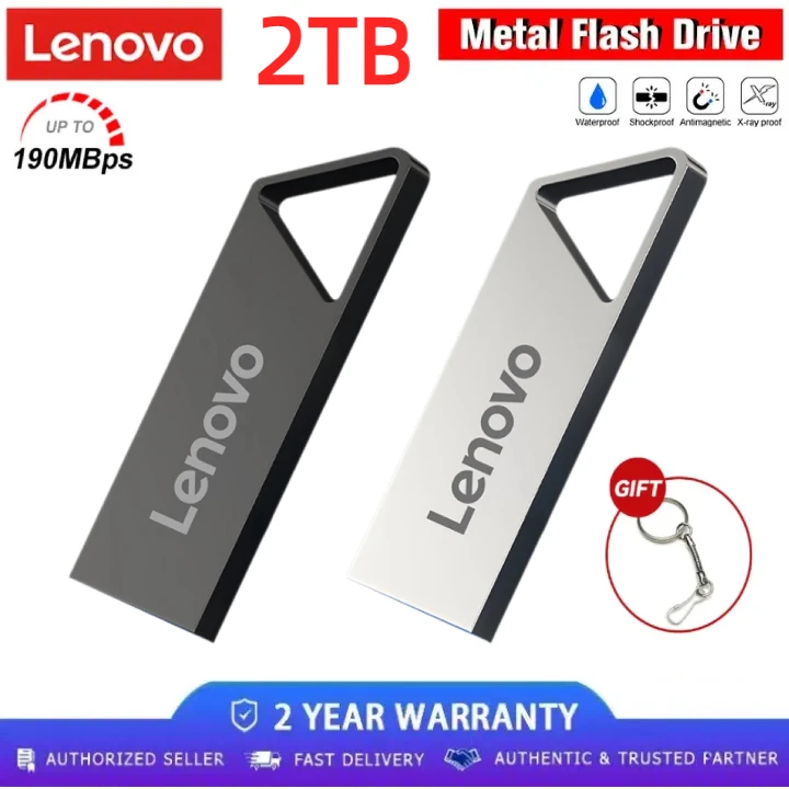 Lenovo 2TB 1TB Super Usb Memory USB 3.0 Флэш-накопитель типа C 128 ГБ Pendrive Брелок для телефона