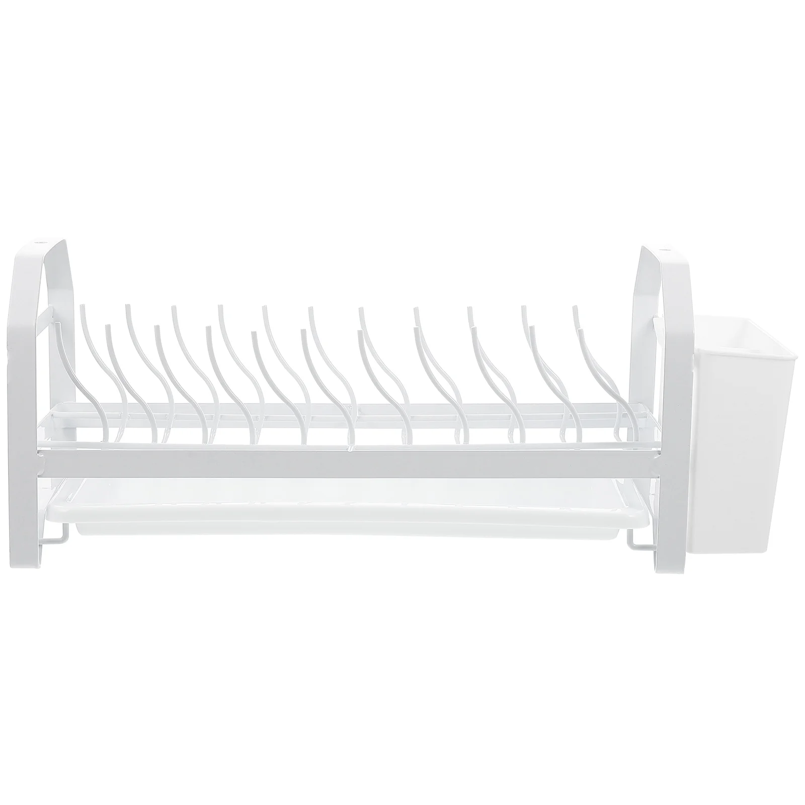 

1 Set Kitchen Storage Rack Dish Plate Draining Rack with Chopsticks Cage