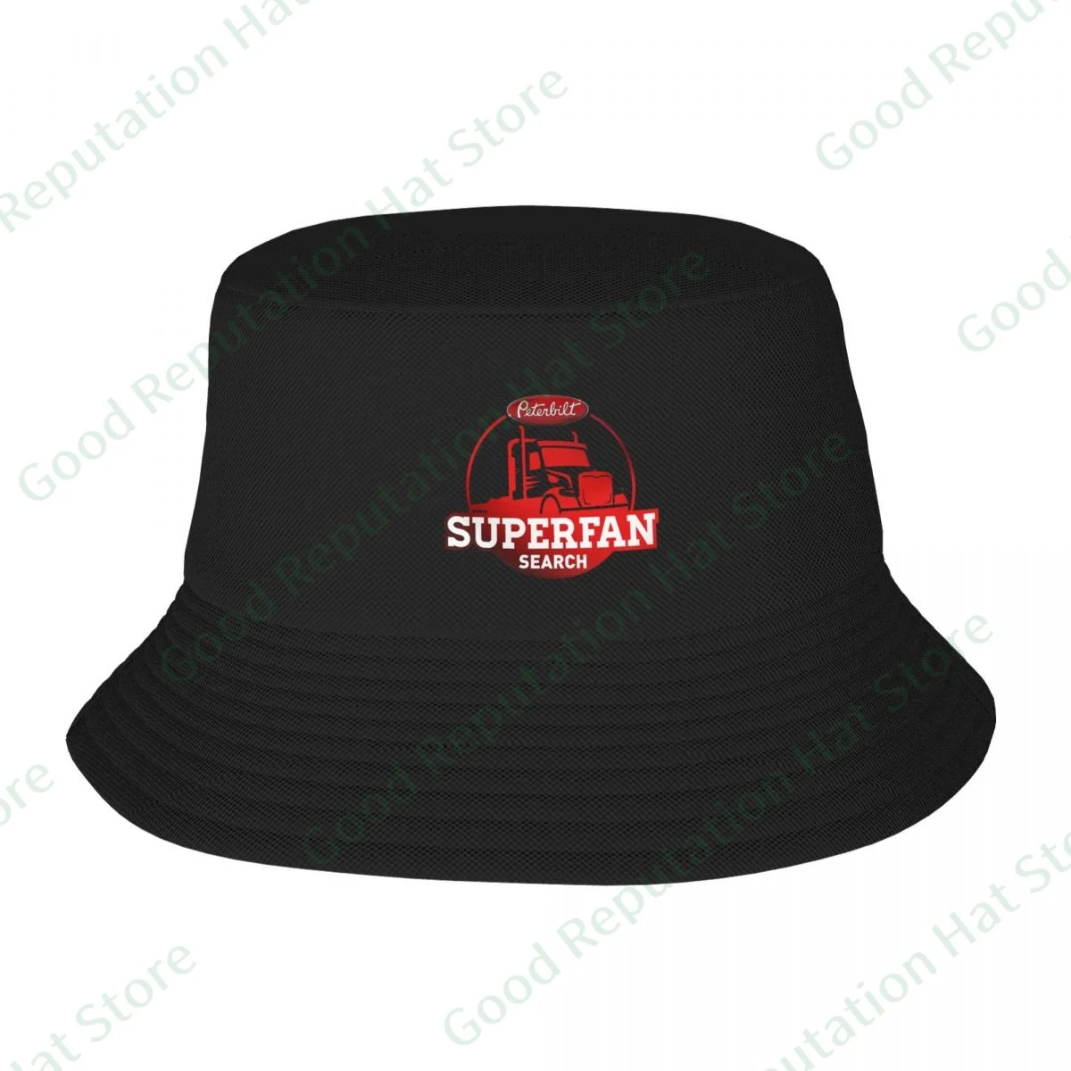 

Summer Peterbllts Print Fisherman Hat Sun Hats For Women Men Reversible Fishing Cap Beach Travel Outdoor Fisherman Hat