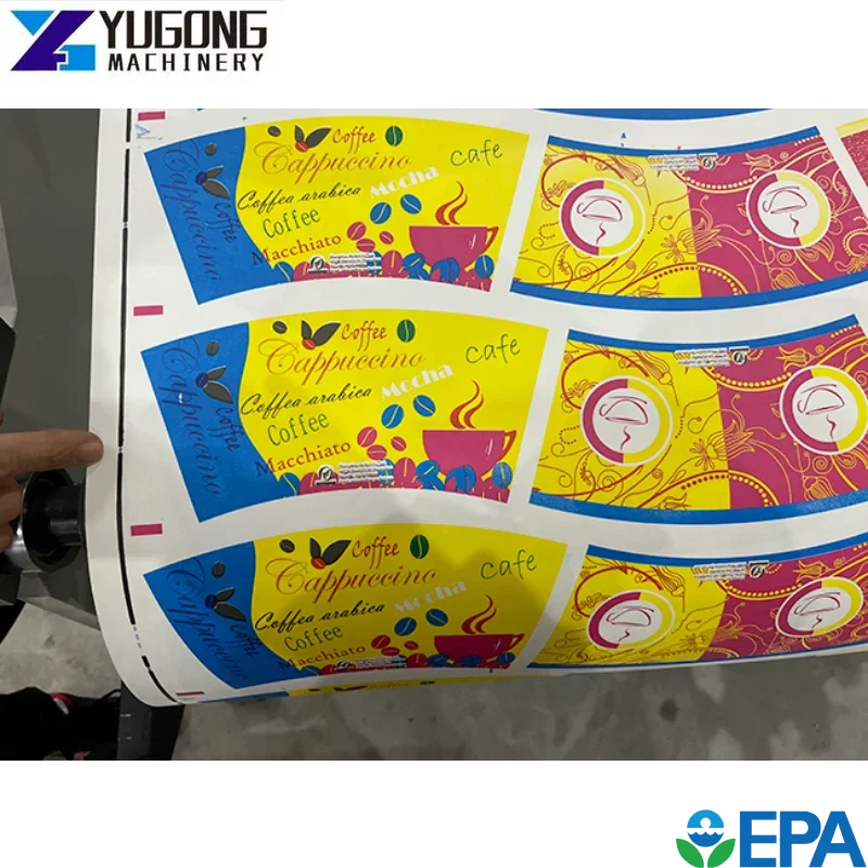 Китай EXW Цена машина для флексографического принтера рулон 4 цветных бумажных