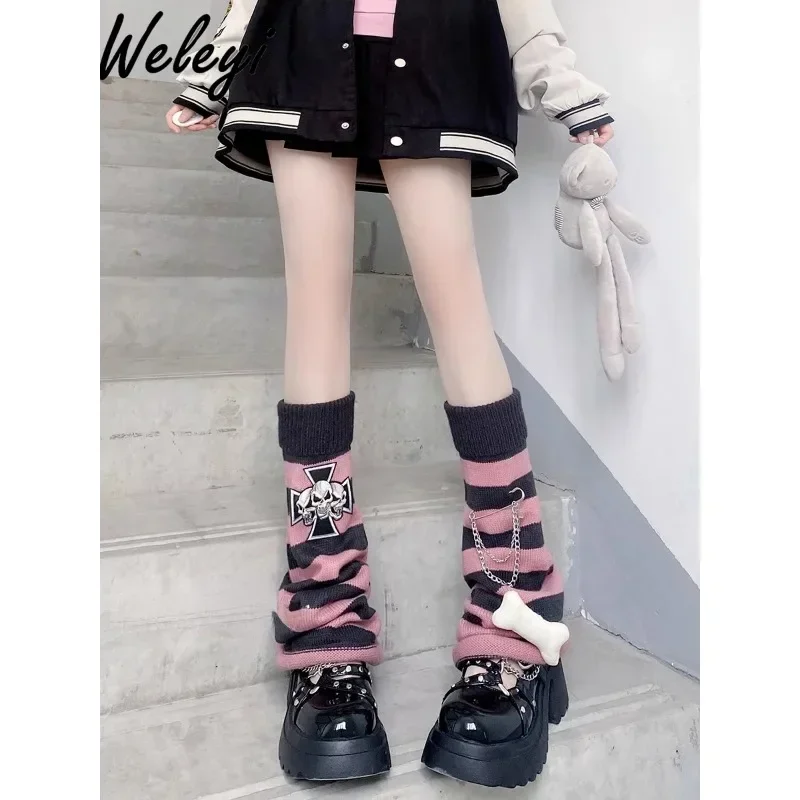 Женские носки средней длины Y2k jкомпенсации осенне-зимние Оригинальные