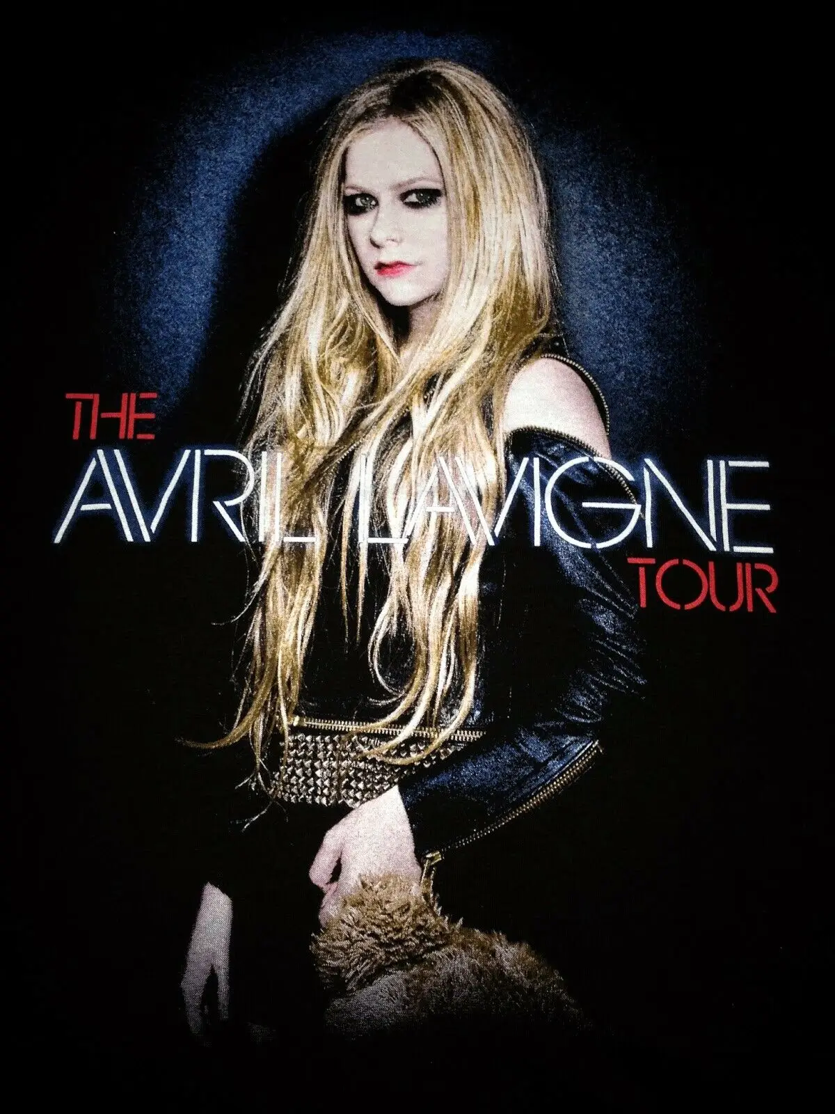 

Vintage The Avril Lavigne Tour concert Cotton T-Shirt Tee Shirts
